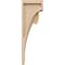 Ekena Millwork 3"W x 6"D x 18"H Thin Viola Rough Cedar Woodgrain TimberThane Corbel, Primed Tan CORUR03X06X18VIORCPR - alternate 4